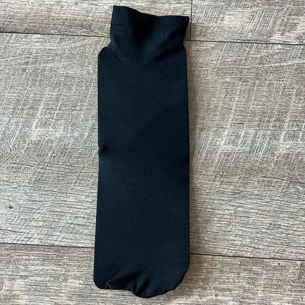 J. Crew Solid Black Stretchy Opaque Tight Anklets Ankle Socks Womens NWOT
